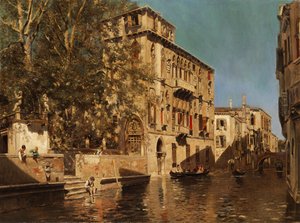 قصر في البندقية بواسطة أتباع مارتن ريكو